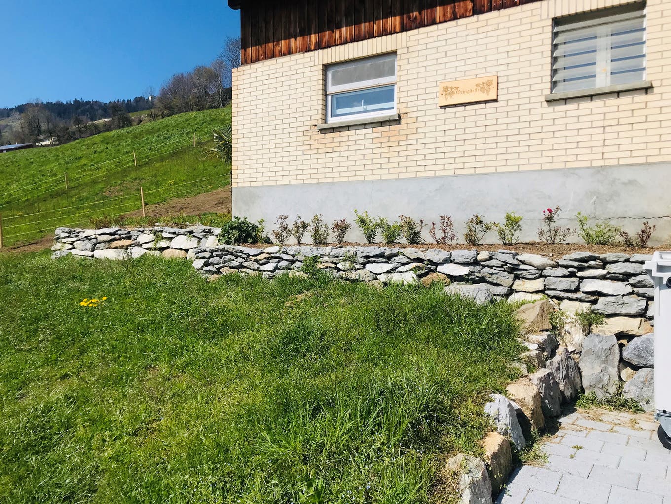 Trockensteinmauer Ennetbürgen